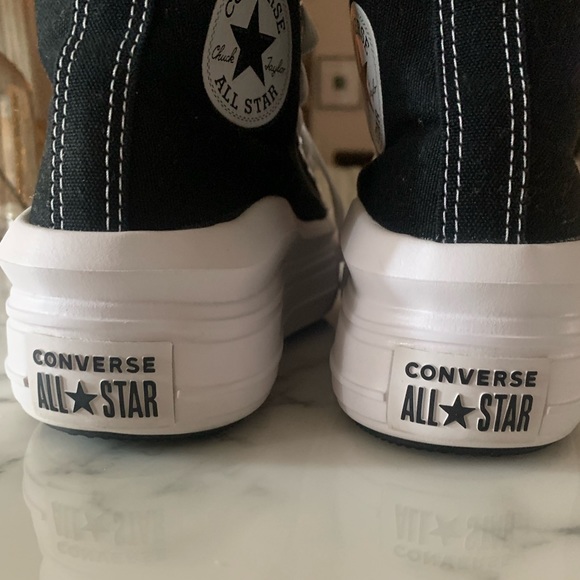 Converse Chuck Taylor All Star Move Hi sneakers in black - Picture 10 of 15